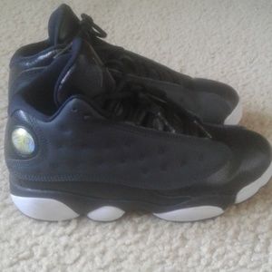 Girls Black and Pink Jordans